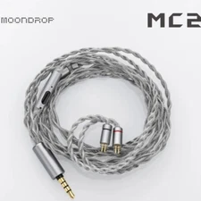 MOONDROP MC2 microphone upgrade cable 3.5mm 0.78mm 2pin oxygen-free copper