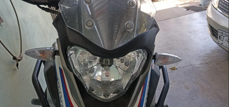 2X Cubierta de lente de lámpara indicadora de luz de señal de giro para BMW R1200GS R1250GS/R/RS Foto 2 de 4