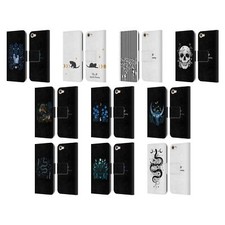 EPISODIC DRAWING MIX ILLUSTRATIONS LEATHER BOOK CASE FOR APPLE iPOD TOUCH MP3