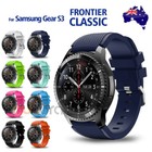 Samsung Gear S3 Frontier Classic Silicone Watch Band Bracelet Strap
