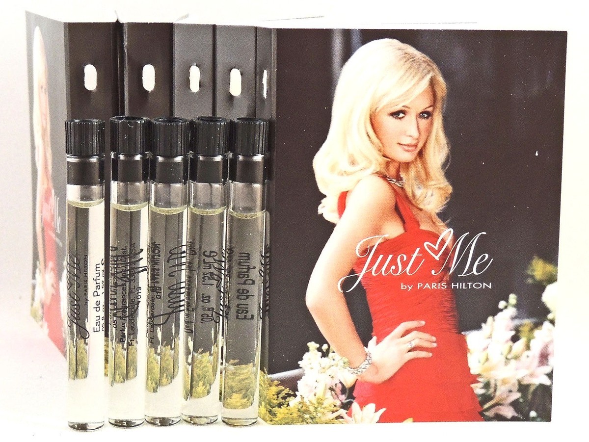 PARIS HILTON JUST ME FOR WOMEN EDP 1.52ml .05fl oz x 5 PERFUME