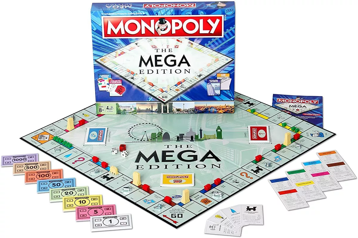 MONOPOLY Mega Monopoly - Edition Paris - Jeu de société - Cdiscount Jeux -  Jouets