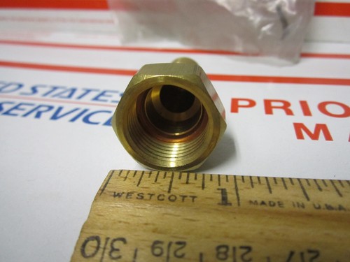 ONE NEW CARRIER THRANSICOLD BRASS CAP VALVE 17-21002-01 NEW, C6 - Bild 5 von 9