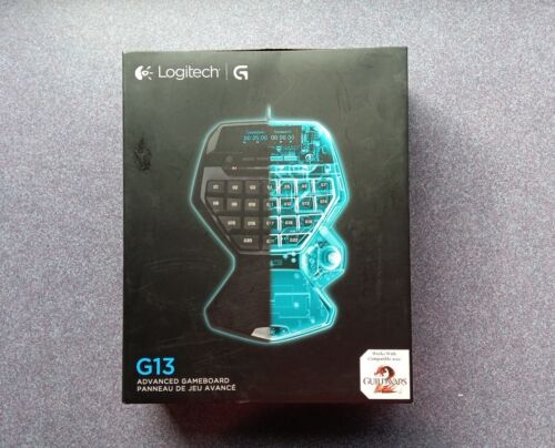 Logitech G13 Advanced USB Programmable Gameboard Gamepad with LCD Display - Imagen 1 de 4
