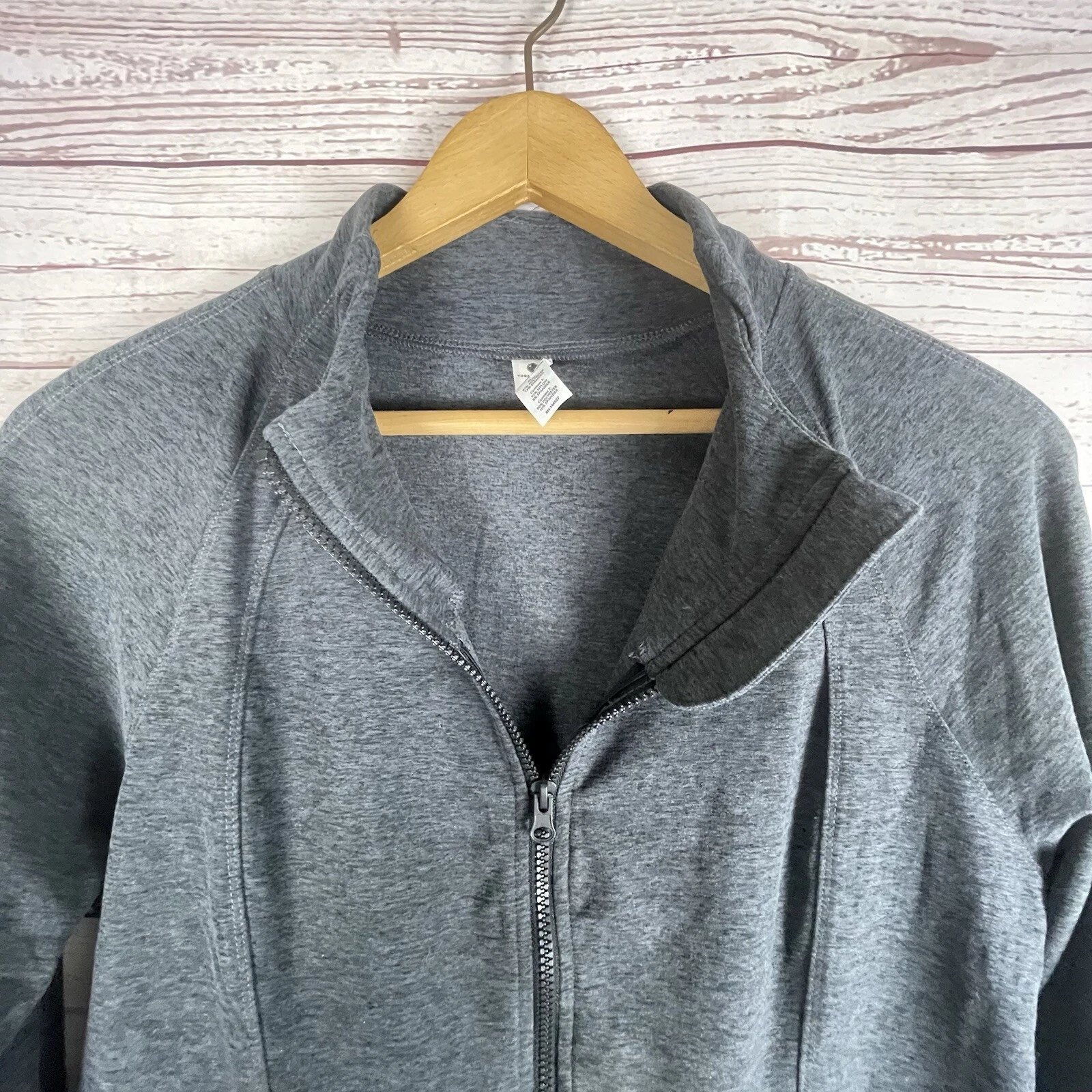 yogalicious lux ultra soft full zip pockets jacket