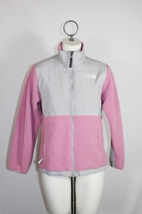 light pink north face