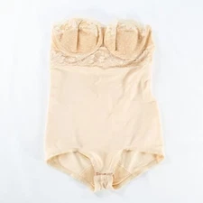 Vintage 60’s Dolores For Poirette Union Made Body Suit Bustier Shaper 34C Pinup