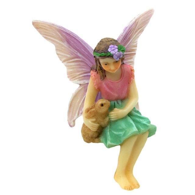 PRETMANNS Fairies for Fairy Garden Outdoor Small Fairy Figurines