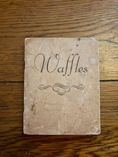 Vintage Waffles Softcover Cookbook - Recipes from Brooklyn Edison Company