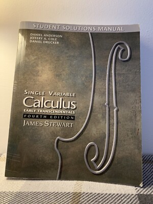 single variable calculus james stewart Fourth Edition