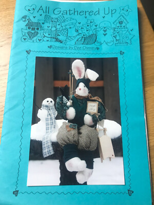 Vintage 1994 18'' Snow Benni Ski Bunny Rabbit Craft Sewing Pattern Not Cut