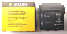 RELE' AD IMPULSI PASSO PASSO BIPOLARE 12V VIMAR FINDER 16616.012 