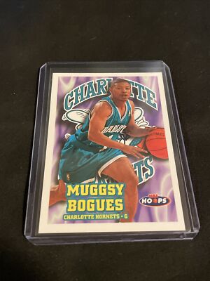 1997-98 NBA Hoops Basketball Card Muggsy Bogues Charlotte