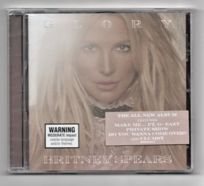 Britney Spears Glory 2016 CD Make Me, Private Show, Slumber Party 