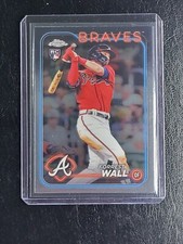 2024 Topps Chrome Base #176 Forrest Wall  - Atlanta Braves
