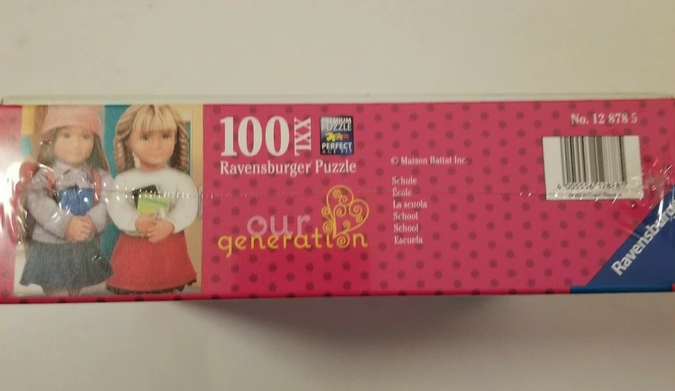 Rompecabezas Ravensburger Kids Our Generation 100 piezas XXL armario escolar NUEVO Foto 4 de 4