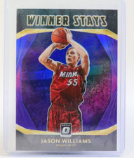 2020-21 Panini Donruss Optic Winner Stays #4 Jason Williams PURPLE Prizm #4
