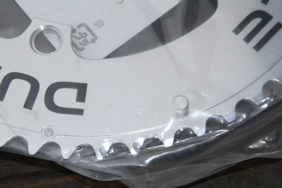 Plato Shimano Dura Ace TIME TRIAL 7700 54T Road 130Bcd 3/32" Nuevo de Lote Antiguo Foto 4 de 4