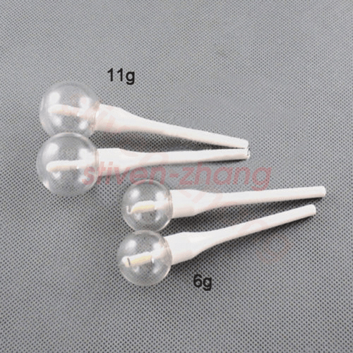 Wholesale 6/11ml Lollipop Shape AS Empty Clear Lip Gloss Tube Wet Eye Shadow DIY - Picture 3 of 5