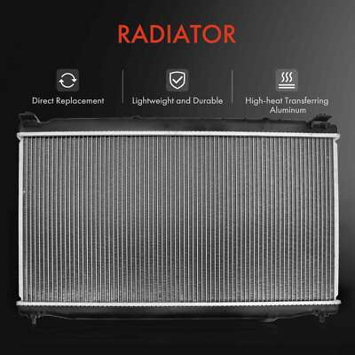 Radiator For Infiniti Q50 V6 3.5L 3.7L 2014 2015 2016 2017 2018 Engine Coolant Radiator Assembly With Transmission Oil Cooler Replace 214104ga5a 214604gb5a