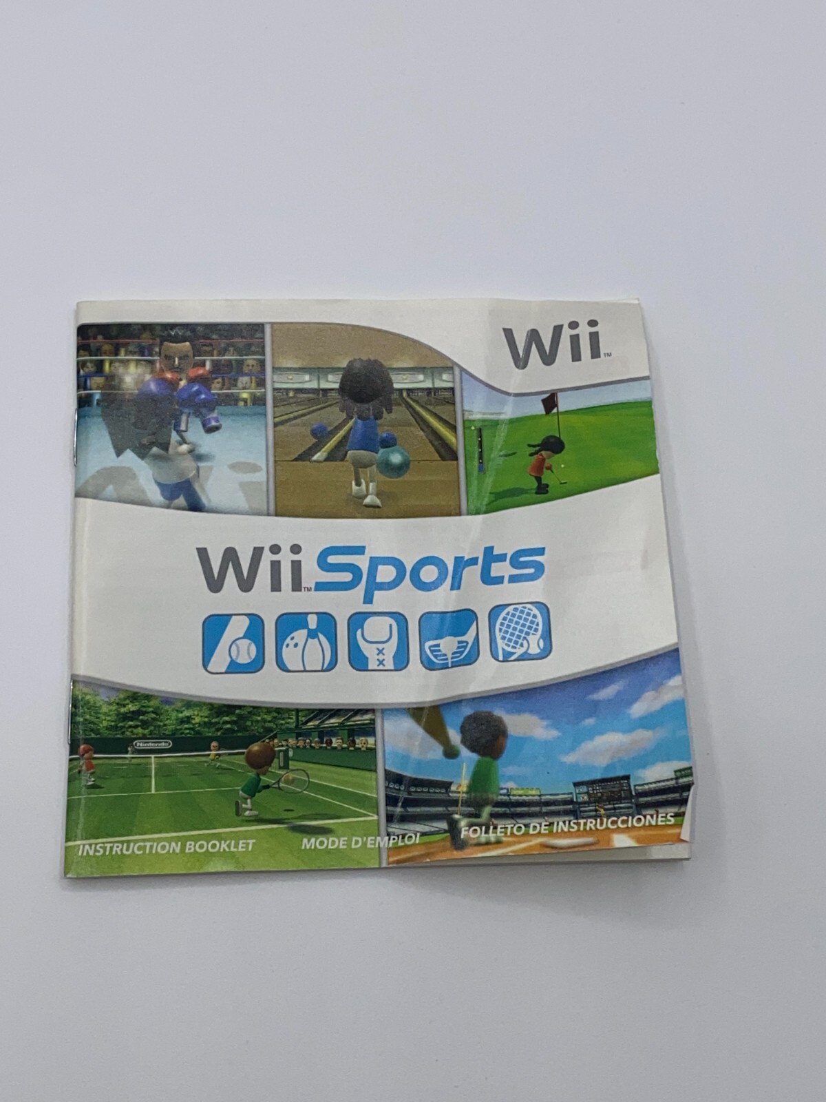 Wii Sports (Nintendo Wii) In sleeve w/ manual eBay