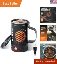 Electric Kettle, Multi-Functional Portable Travel Water Boiler Cooker, 30 oz ...