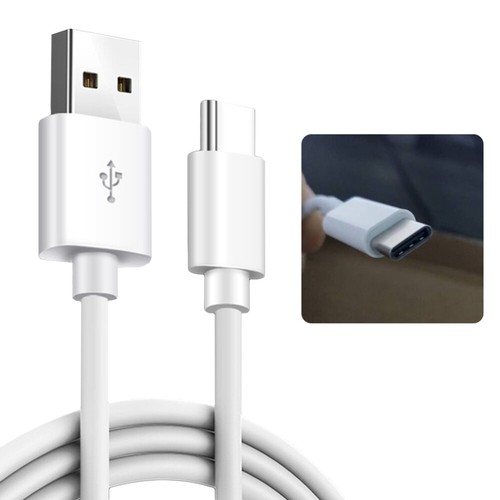 1m Type-C Cable Data Sync Charging Cord Charger Cable for Mobile Phones (White) - 第 8/11 張圖片