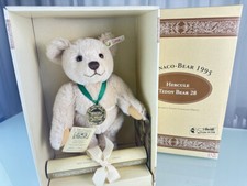 Steiff 999079 Teddy Bear Hercule Monaco 28cm Beige - Excellent Condition with...