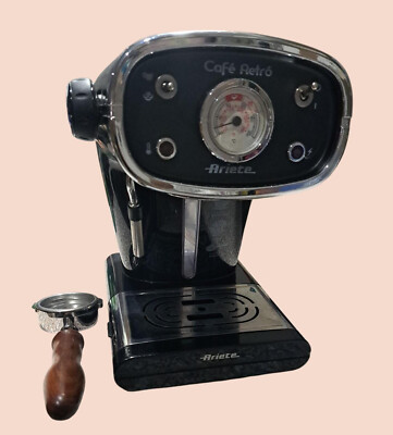 Ariete Café Retro 1388 Ausgestattet mit Milchaufschäumer Geeignet ESE-Pulver  