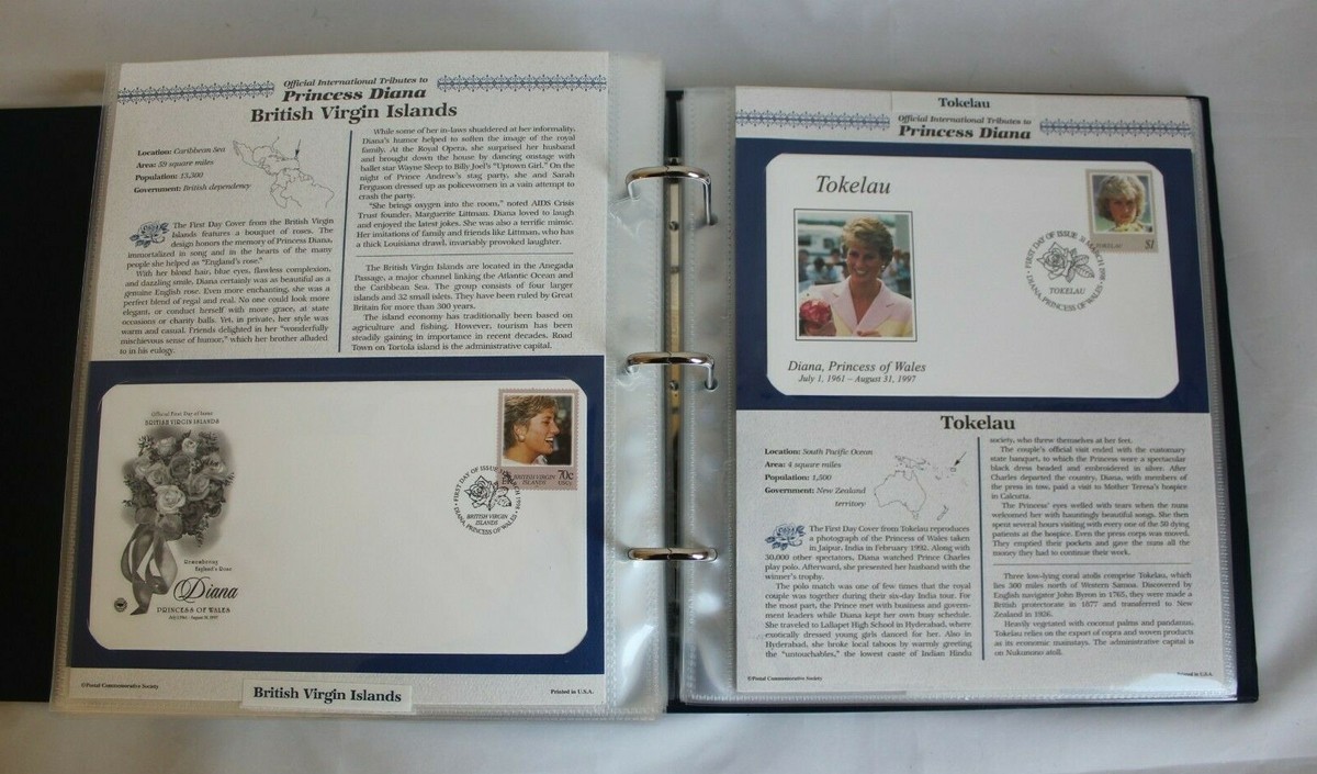 Official International Tribute to Princess Diana Postal Society