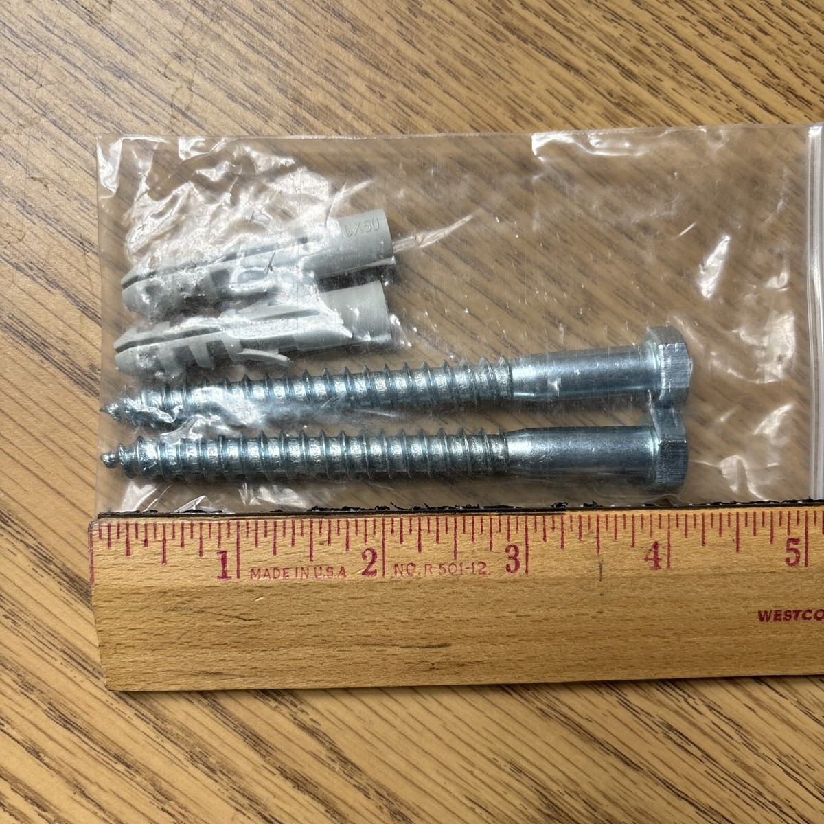 Drywall Anchors For TV Mount, Lag Bolt Kit Includes Concrete