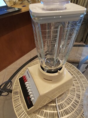 Vintage Sunbeam Oster Osterizer Blender 890-08N 10 Speed 5 Cup