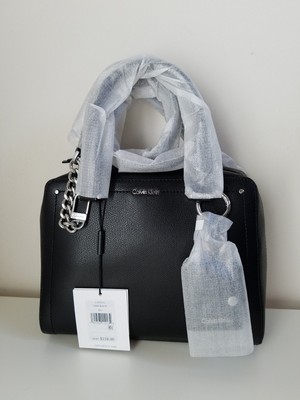 calvin klein small satchel