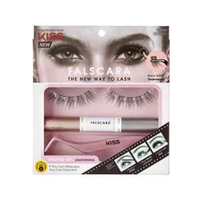 Kiss Falscara Lashes Starter Kit Volumizing (1 kit)