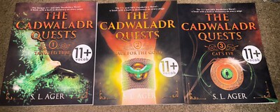 The Cadwaladr Quests Books 1, 2, 3 - 11+ and SATs Vocabulary Novels - Free Ship