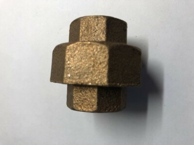 Merit Brass 1/2'' Brass Pipe Union FNPT x FNPT Ends, Class 125