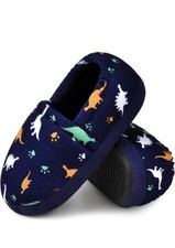 Kids Dinosaur Slippers Boys/Girls Cozy House Shoes Anti-Skid