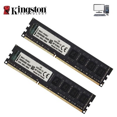 Kingston 16GB (2x8GB) 1600MHz DDR3 1.5V Desktop Memory RAM- PC3-12800 DIMM Kit