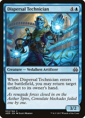 Dispersal Technician (032) Aether Revolt AER MTG Magic