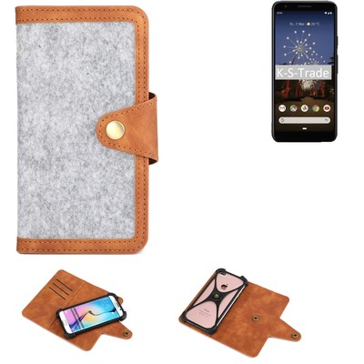 Schutz-Hülle für Google Pixel 3a Handyhülle, hellgrau