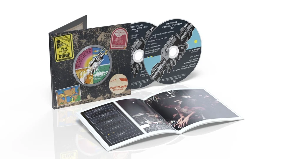 PINK FLOYD Wish You Were Here (50th Anniversary) - 2CD (Digipak) (2025) - Bild 1 von 1