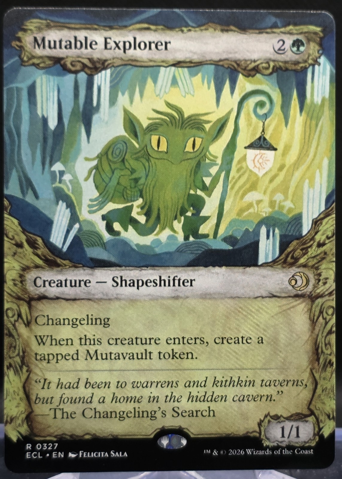 Mutable Explorer #327 Lorwyn Eclipsed Showcase Regular Rare