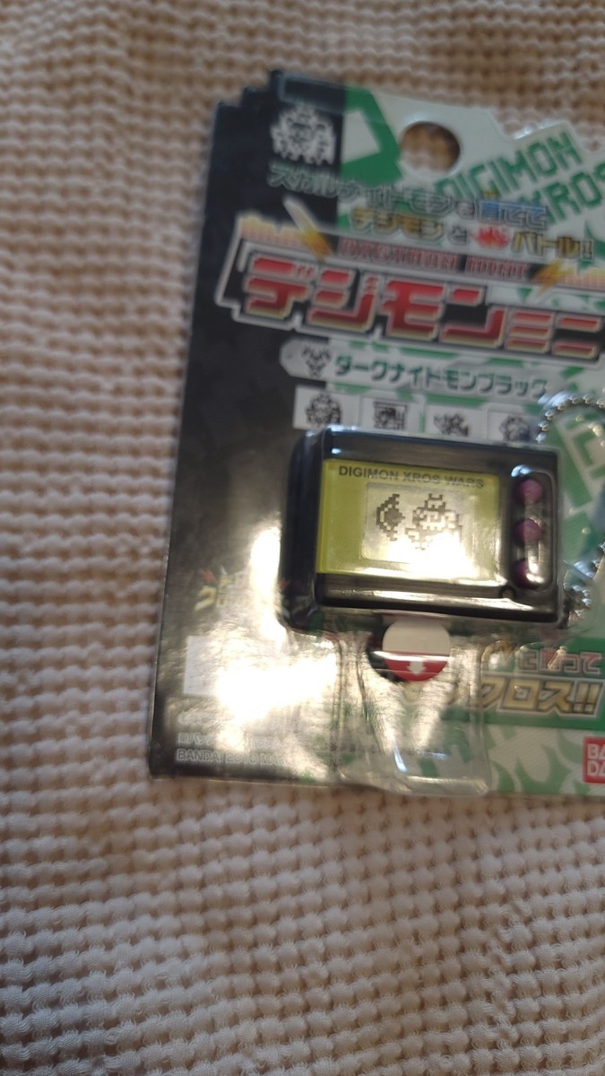 Bandai Digimon Mini DarkKnightMon Black 2010 Xros Wars Virtual Pet