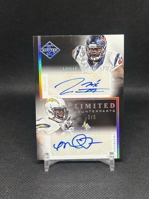 Manti Te o Louis Nix III 2014 Limited Dual auto /5 Chargers Texans