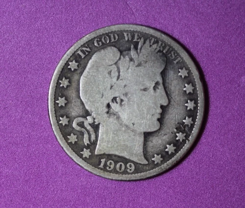 1909-O Barber Half Dollar #P33182