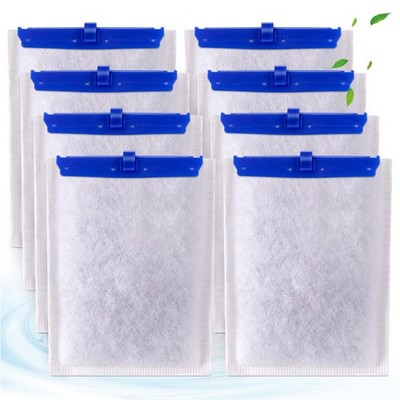 8-Pack Large Replacement Filter Cartridges Compatible with Tetra Whisper Bio-...
