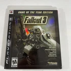 Fallout 3 Game of The Year Edition (PlayStation 3, 2009) Video Game New Sealed