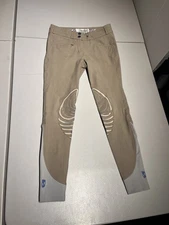 Tredstep Breeches Women’s 26 L Knee Riding Pants Symphony Brown Cotton 26x27