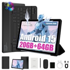 Android 15 Tablet set 10 inch 20GB 3 17 RAM 64GB ROM WIFI Widevine L1 5000mAh