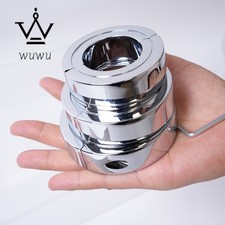 Male Metal Scrotum Ball Stretcher Testis Weight Lock Ring Delay Time